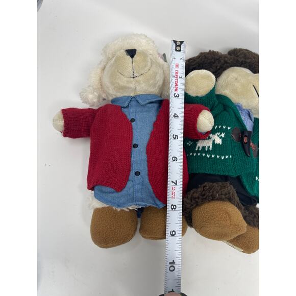Lot of 2 Starbucks LE Limited Edition 2016 Teddy Bears Complete with Outfits 9" - Picture 10 of 10